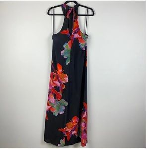 Maeve by Anthropologie silk maxi dress